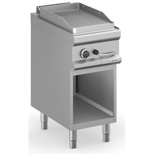 Frytop a gas 40 cm Placa Ranurada acero Rectificado Sobremesa MFTG74TR MAGISTRA PLUS 700