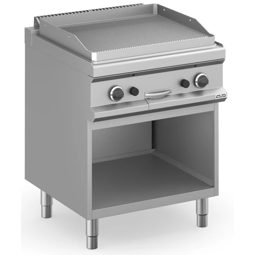 Frytop a gas 70 cm Placa Ranurada Acero Rectificado Sobremesa MFTG77TR MAGISTRA PLUS 700