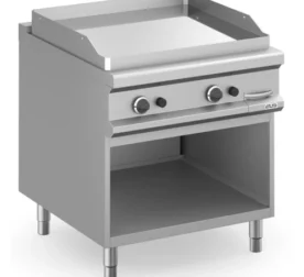 Frytop a gas 80 cm Placa Lisa Cromo Duro con Mueble MFTG98ALC MAGISTRA PLUS 900