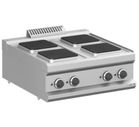 Cocina Eléctrica 4 zonas Cuadradas Sobremesa MPQ77T MAGISTRA PLUS 700