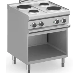Cocina Eléctrica 4 zonas Redondas con Mueble MPR77A MAGISTRA PLUS 700
