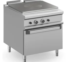 Cocina de Plancha Radiante a Gas 80 cm con Horno a Gas MTPG98FG MAGISTRA PLUS 900