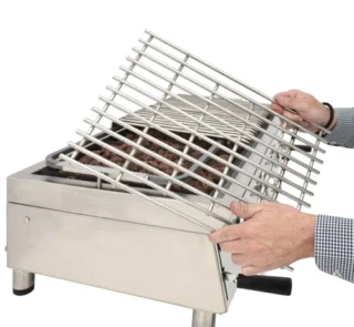 Parrilla varilla acero inoxidable 280X500 Especial Pescado PARPES35INOX