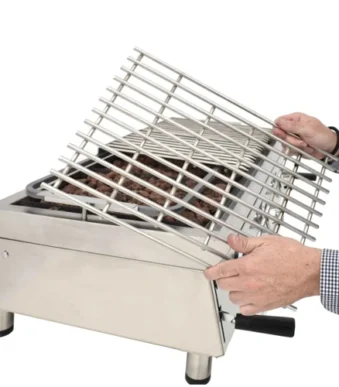 Parrilla varilla acero inoxidable 280X500 Especial Pescado PARPES35INOX