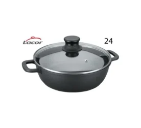 CACEROLA CON TAPA INOX  OSLO  26 CMS.