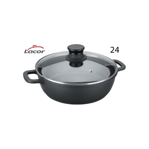 CACEROLA CON TAPA INOX  OSLO  26 CMS.